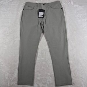 Public Rec Workday Pant Men's 34x30 Gray Fog Classic 5-Pocket Casual Comfort NWT